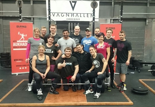 Apti Aukhadov seminarium på Vagnhallen CrossFit